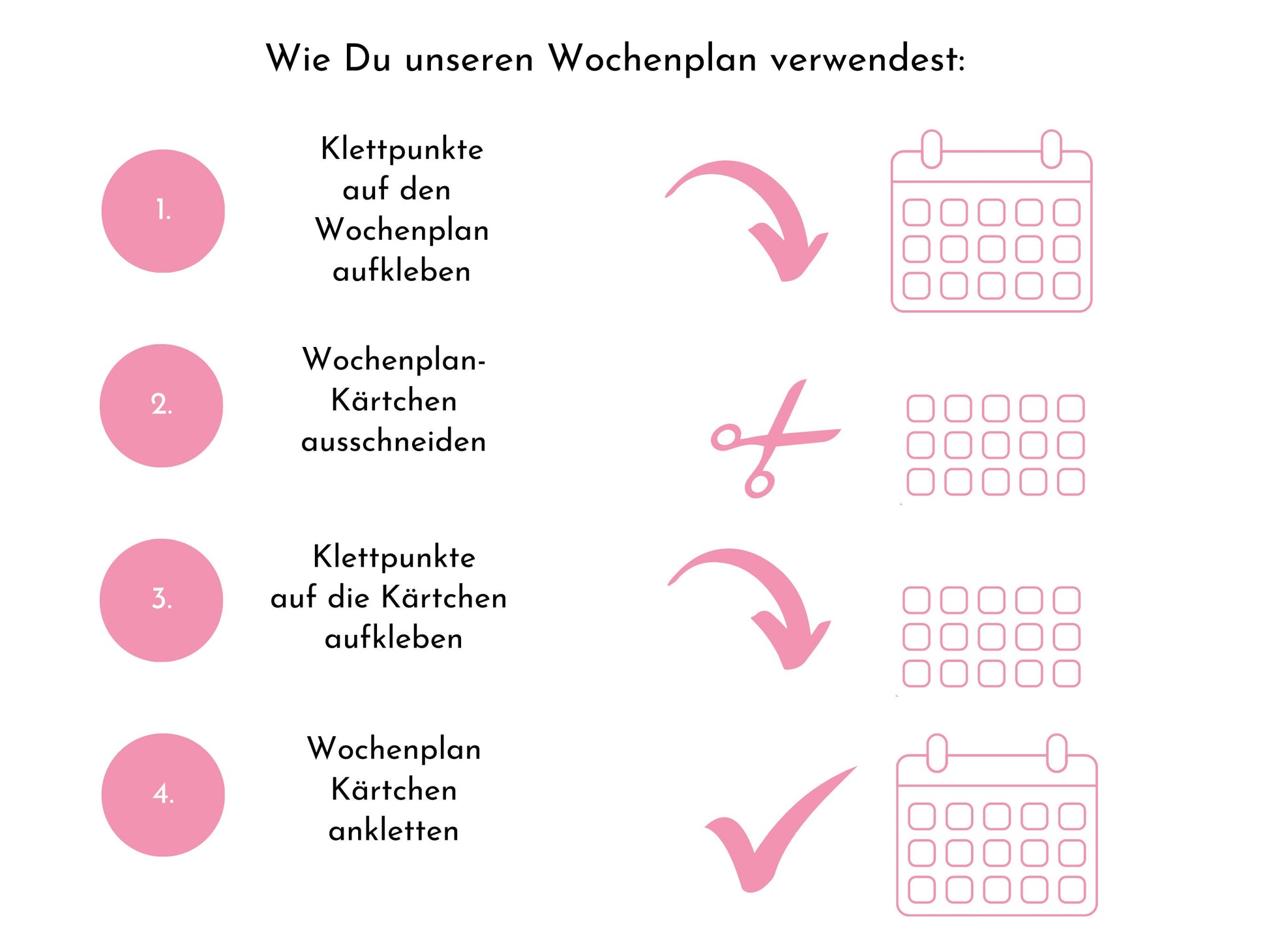 Wochenplan "Einhorn" personalisiert für Kinder, Routineplan mit 246 Routine Karten, laminiert magnetisch, Geschenkidee Geburtstag Kinder