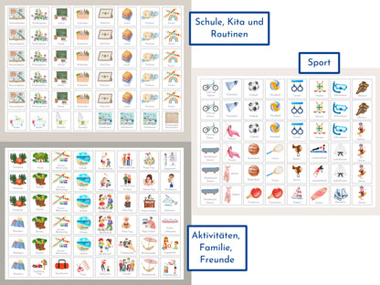 Wochenplan "Dinos" für Kinder mit 288 Routine Karten, PDF Sofort-Download, personalisierbar, Geburtstagsgeschenk und zum Verschenken