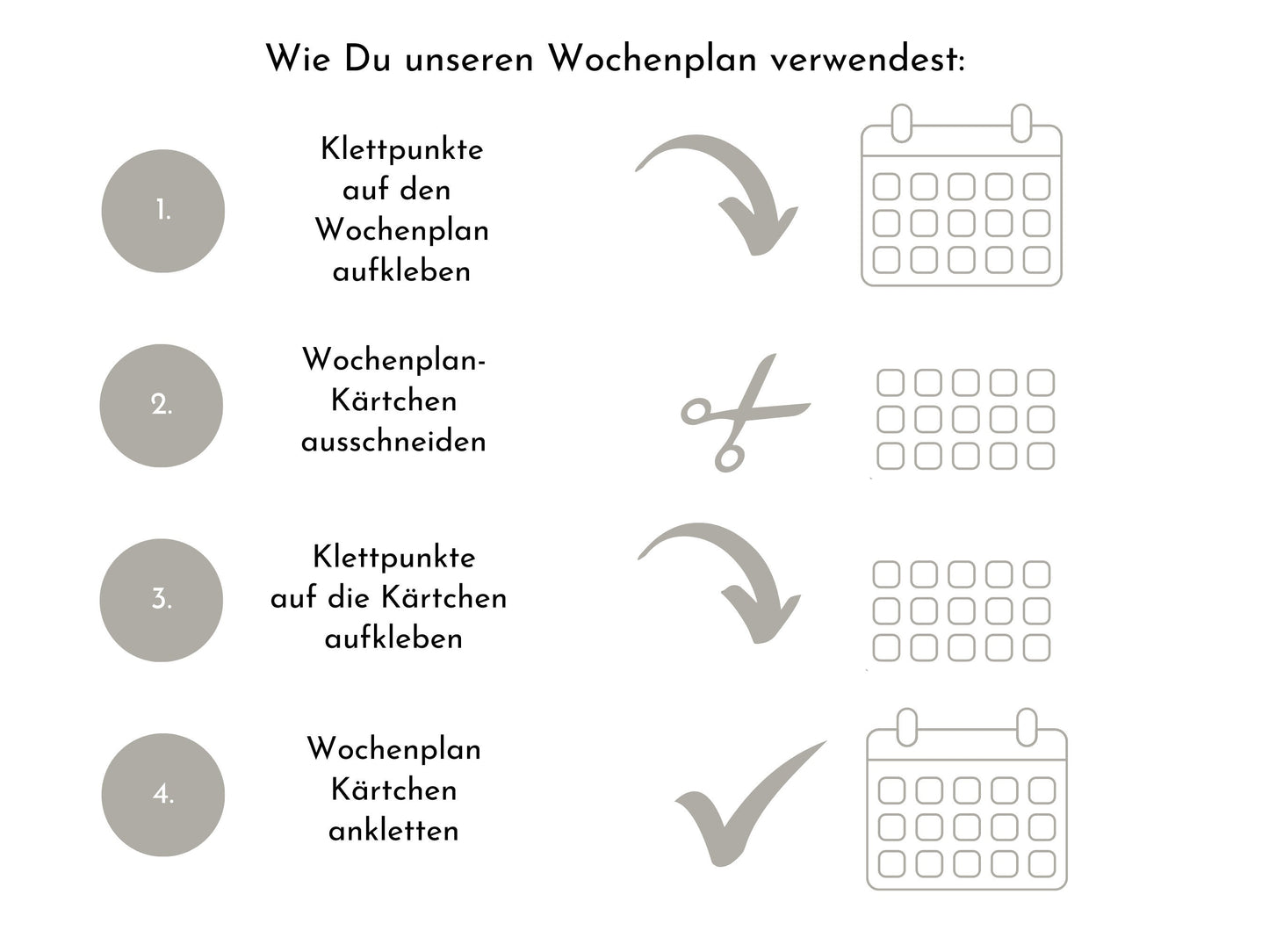 Personalisierter Wochenplan für Kinder mit 246 Routine Karten, laminiert und optional magnetisch, Routineplan "Milchstraße"