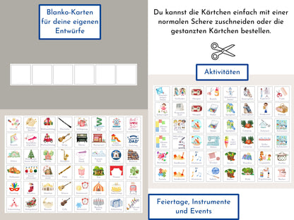 Magnetboard Wochenplan "Boho Jungle" personalisiert für Kinder, 246 Routine Karten, Magnete, Montessori Routineplan von Familie Nordstern