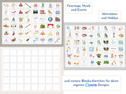 Wochenplan "Bauernhof" für Kinder, 288 Routine Karten, Canva-Vorlage und PDF Sofort-Download, Routineplan nach Montessori