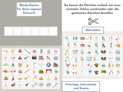 Magnetboard Wochenplan "Traum" personalisiert für Kinder, 246 Routine Karten, Neodym-Magnete, Montessori Routineplan von Familie Nordstern