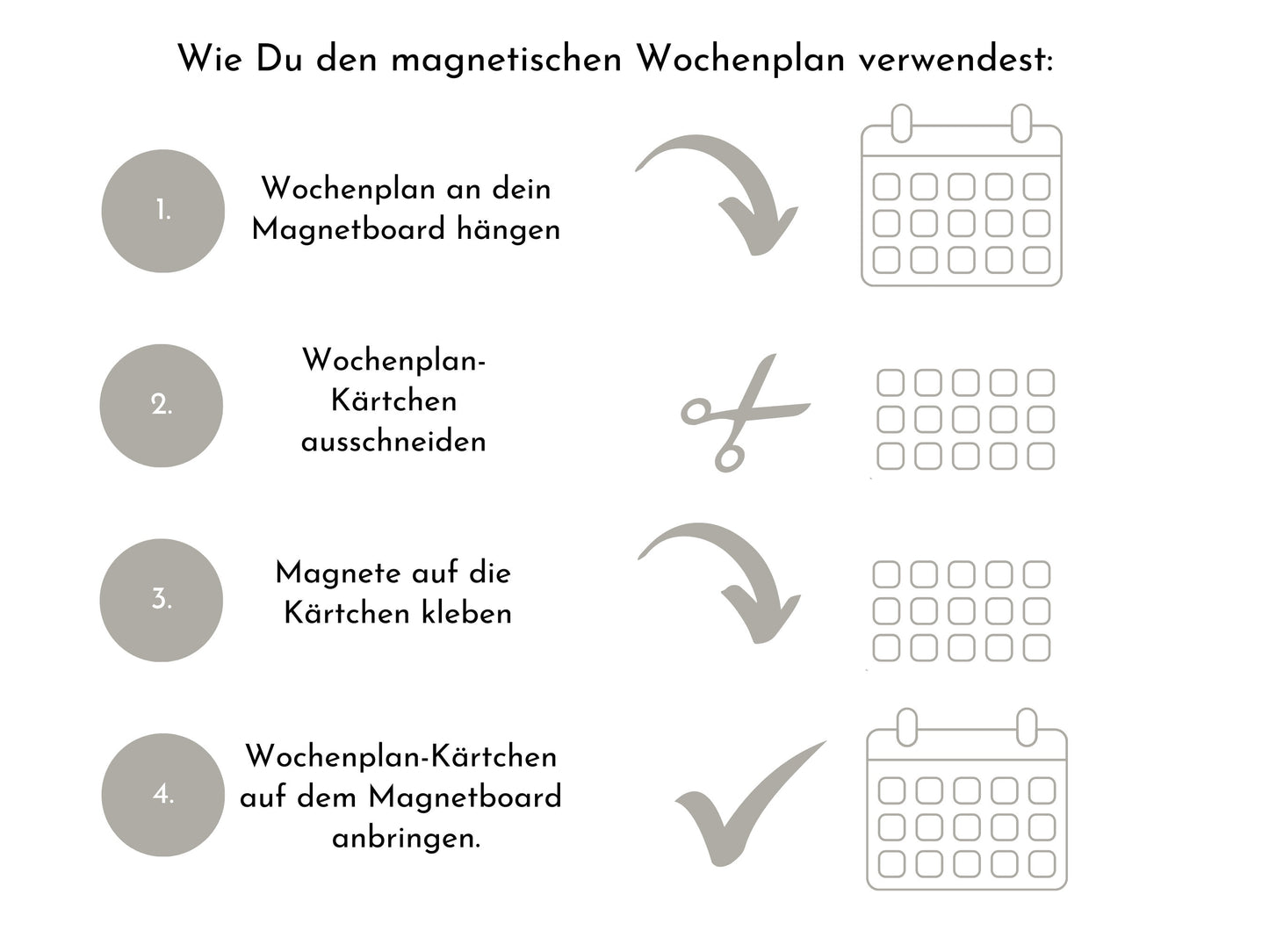 Magnetboard Wochenplan "Schmetterlinge" personalisiert für Kinder, 246 Routine Karten, Magnete, Montessori Routineplan von Familie Nordstern