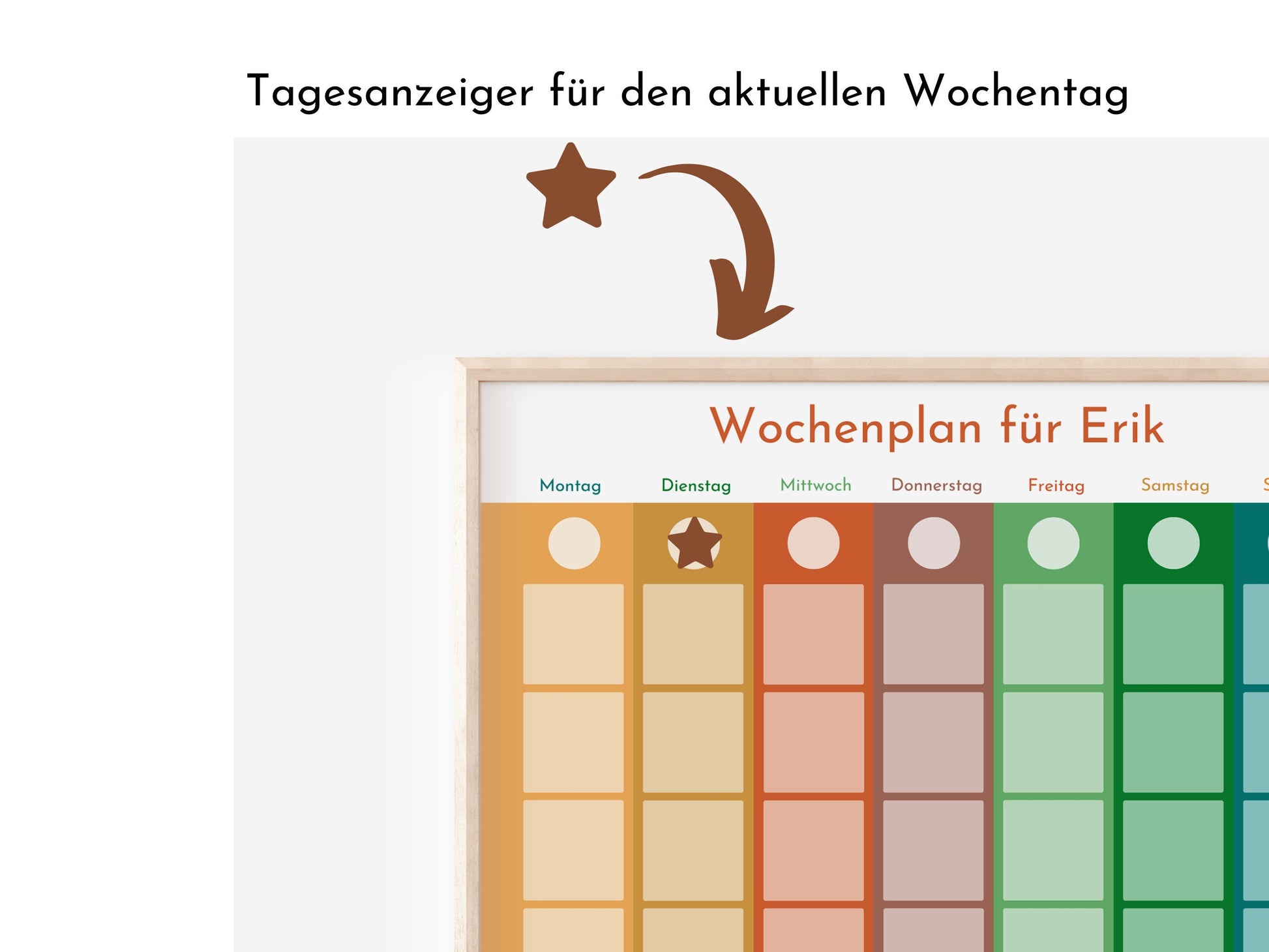 Personalisierter Wochenplan "Herbst" für Kinder und Jugendliche, 288 Routine Karten, PDF Sofort-Download, Routineplan nach Montessori