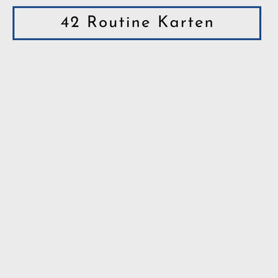 42 Kinder Routine Karten, PDF Sofort-Download, personalisierbar Morgen- und Abendroutine Plan für einen harmonischen Tagesablauf Kleinkinder