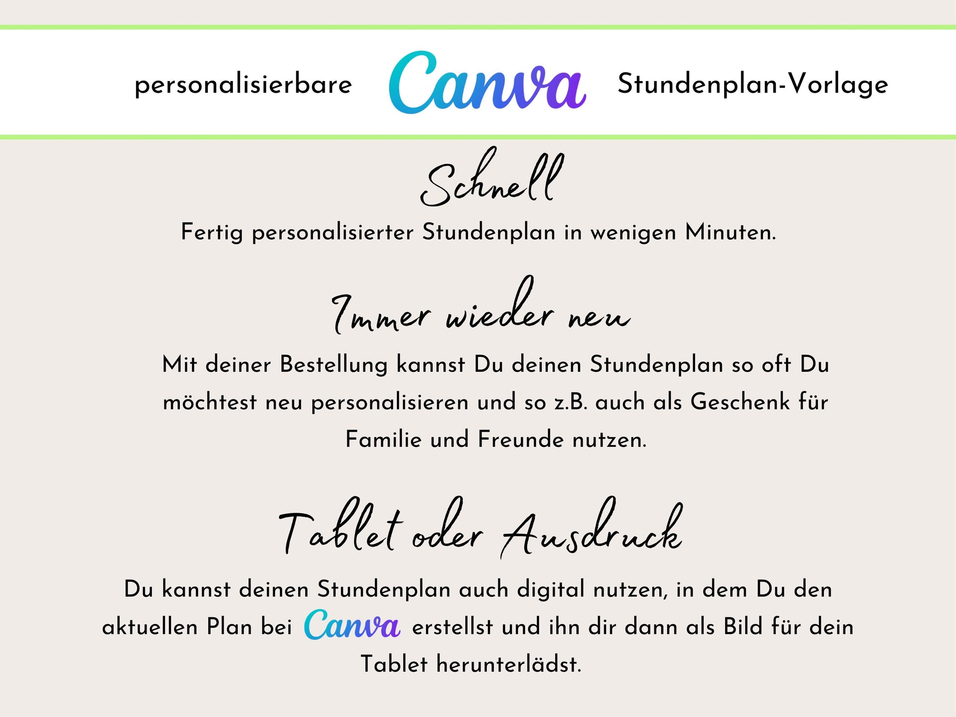 Stundenplan mit Namen personalisierbar I Sofort-Download IGeburtstag Geschenk Mitbringsel I Stundenplan DIN A4 I Flamingo